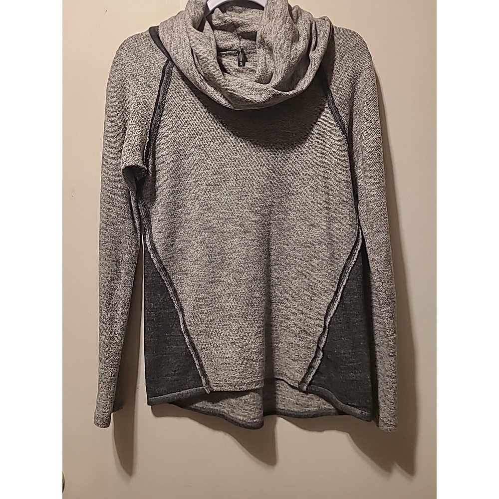 KUHL Women's Small Viola Nova Knit Pullover Long Sleeve Cowl Neck Gray‎ - Picture 4 of 11